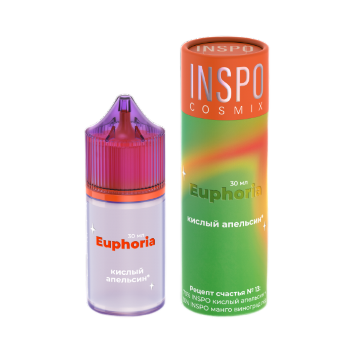 INSPO COSMIX EUPHORIA Кислый апельсин 30мл.20мг.