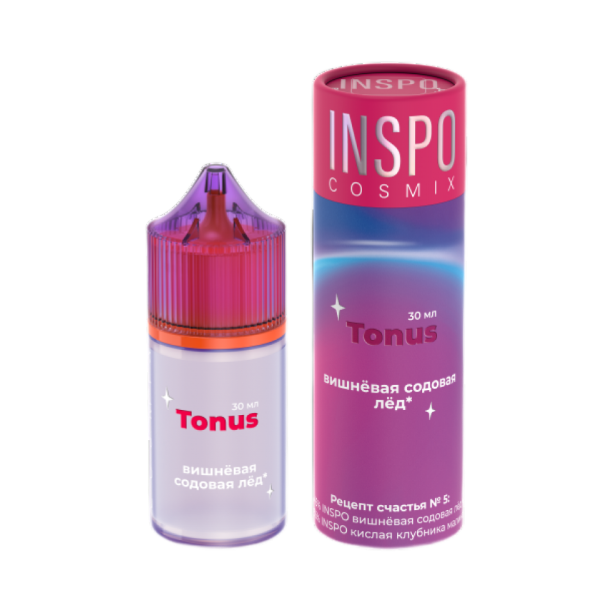 INSPO COSMIX TONUS Вишневая содовая лед 30мл.20мг.