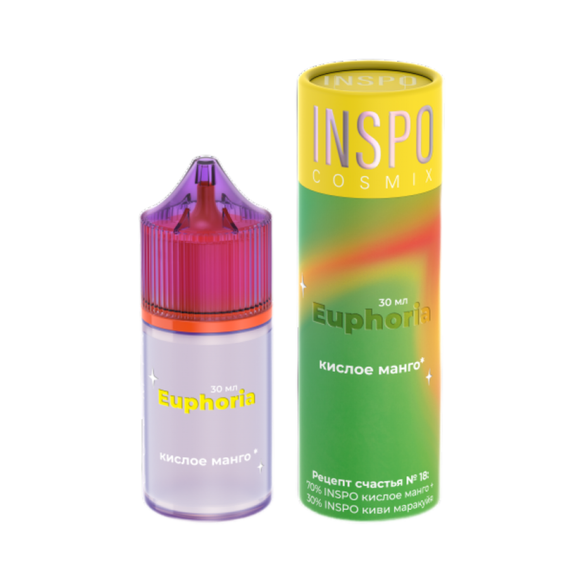 INSPO COSMIX EUPHORIA Кислое манго 30мл.20мг.