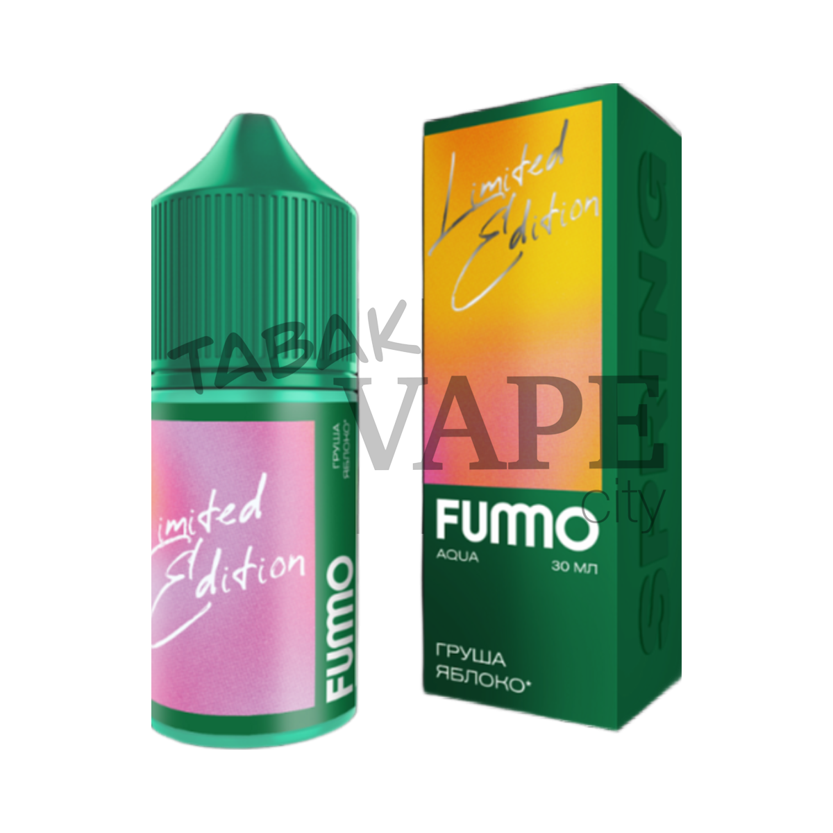 FUMMO AQUA SPRING Груша яблоко 30мл.20мг.