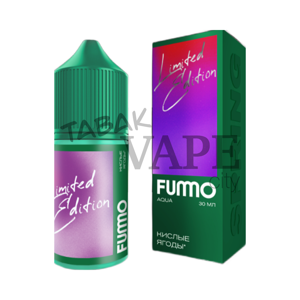 FUMMO AQUA SPRING Кислые ягоды 30мл.20мг.