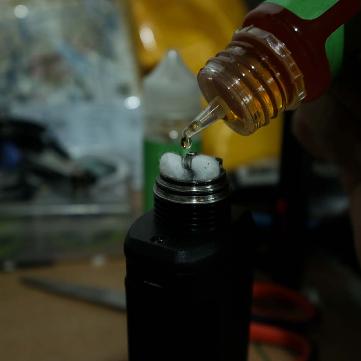 Качественный микс должен вытекать медленно