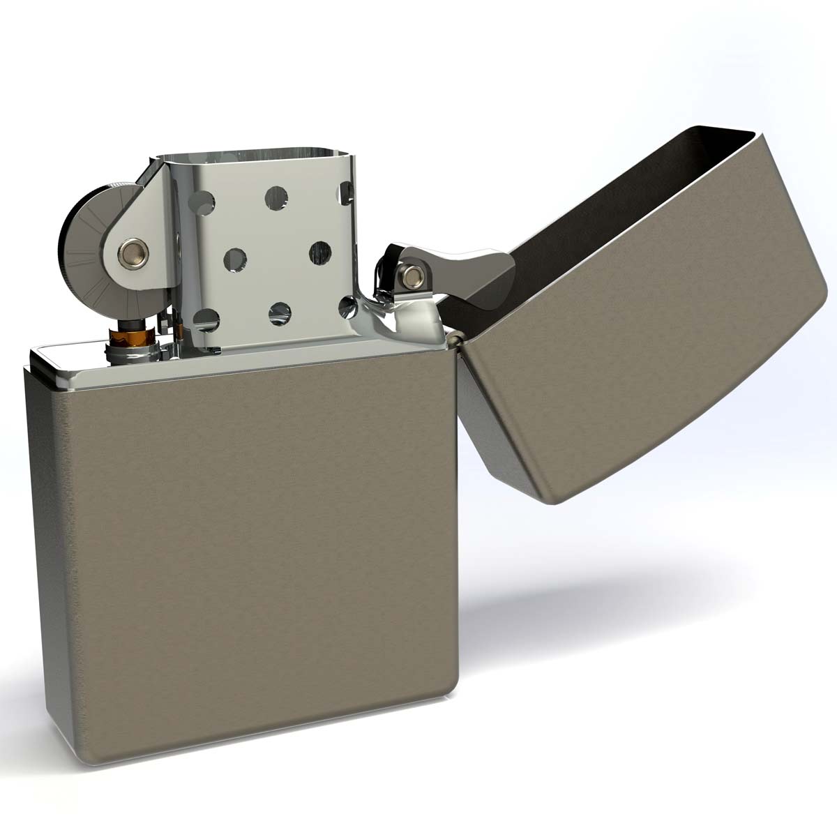 Флажок в зажигалке Zippo