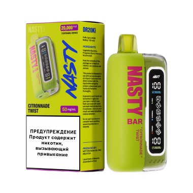 Nasty Bar XL 20000 Цитрусовое торнадо