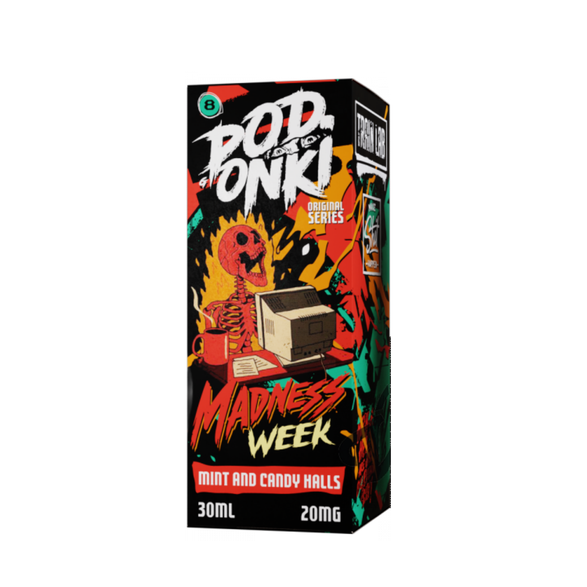 POD ONKI Madness week (Мята и конфеты)  30мл. 2%