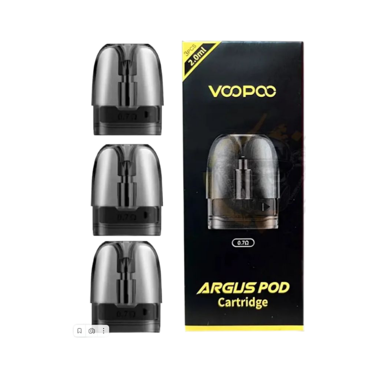 Voopoo argus Pod 0.7ohm 2ml VP-122A-POD (в упак. 3 шт.)