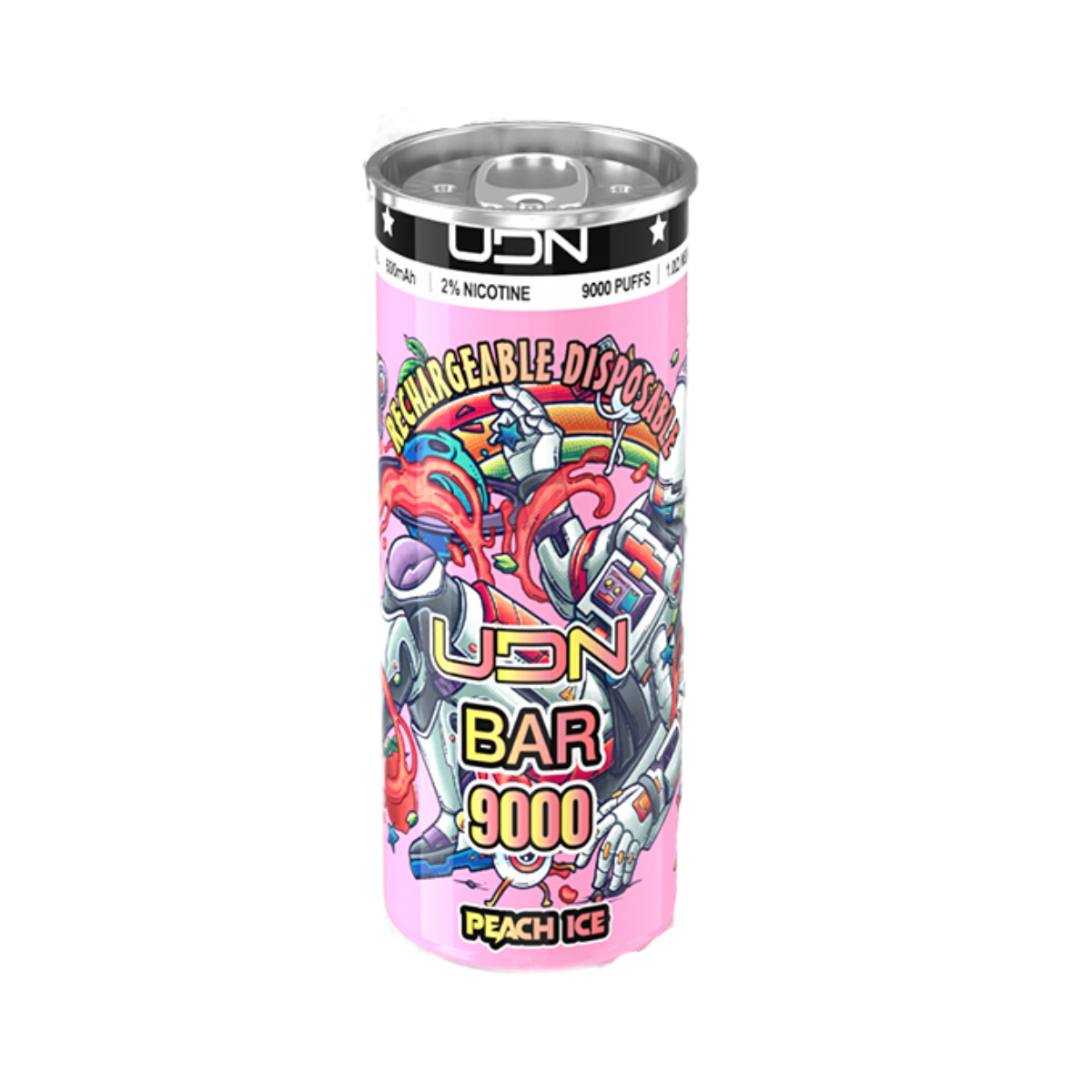 UDN BAR 9000 Ледяной персик 2%