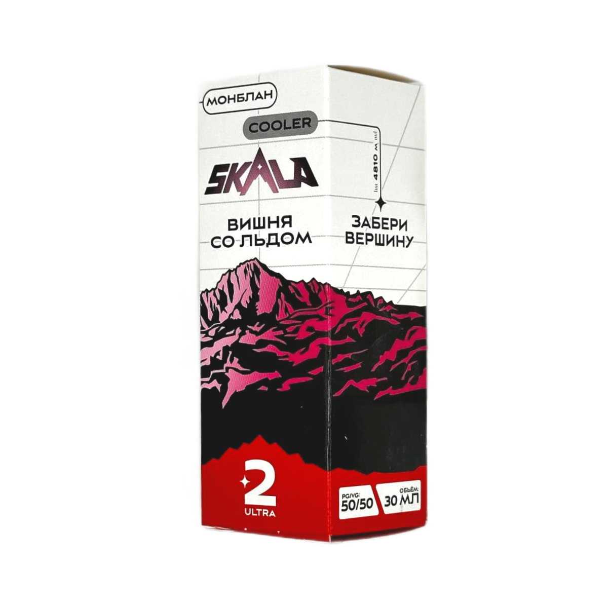 SKALA Salt 2 Ultra Монблан Вишня со льдом 30мл.20мг.
