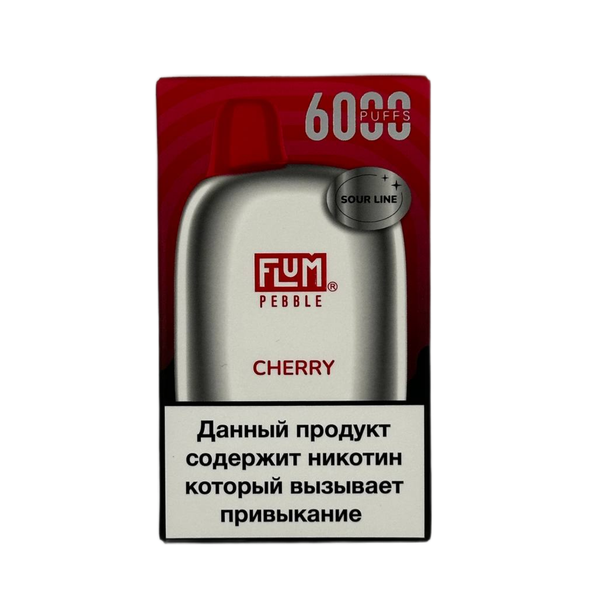 FLUM Pebble Sour 6000 Вишня 2%