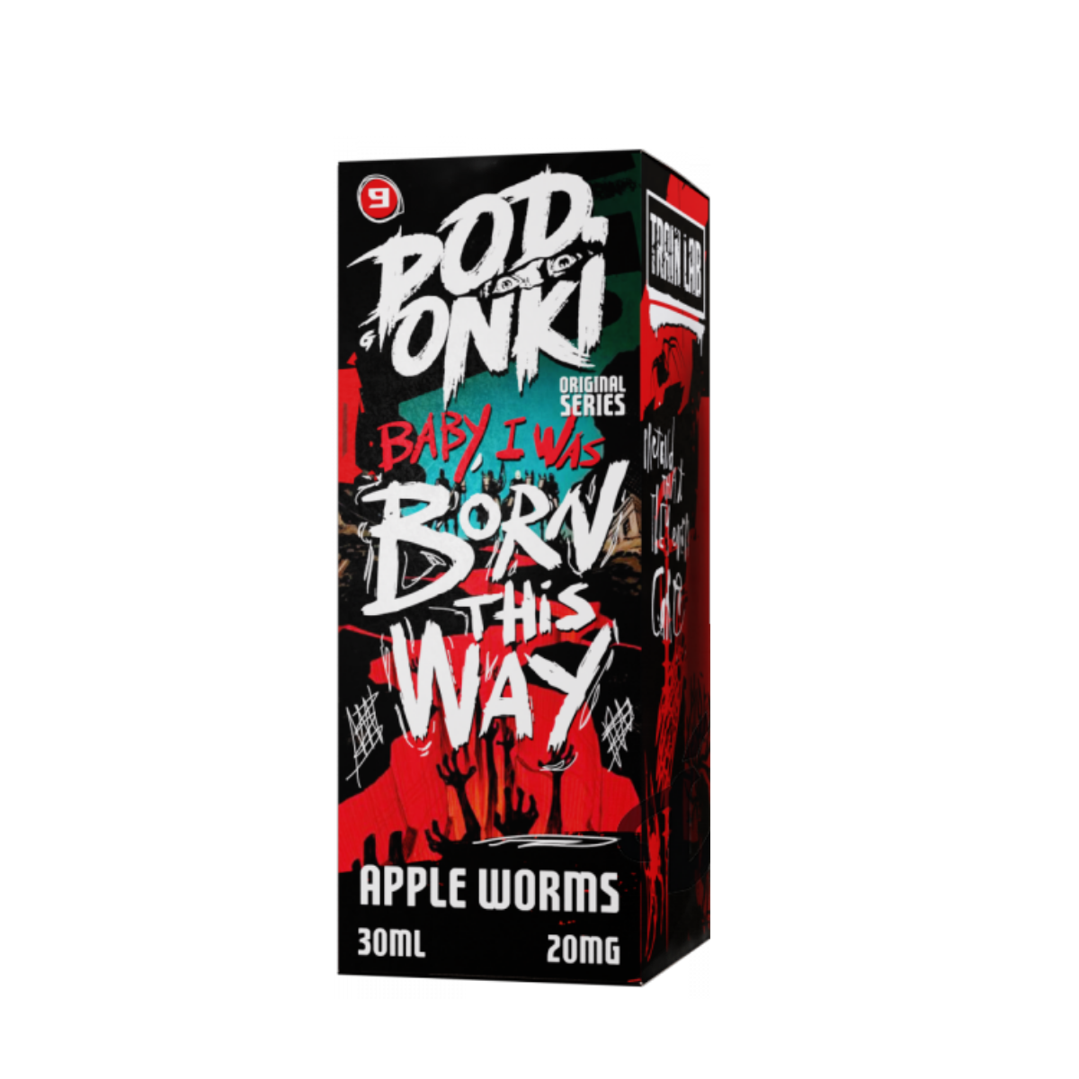 POD ONKI Born this way (Яблочные червички) 30мл. 2%