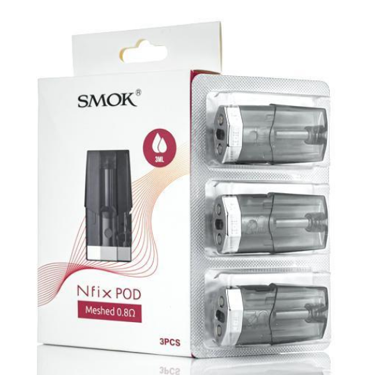 Smok Nfix Meshed 0.8ohm 2ml Pod SMOK-046B-POD (в уп. 3 шт.)