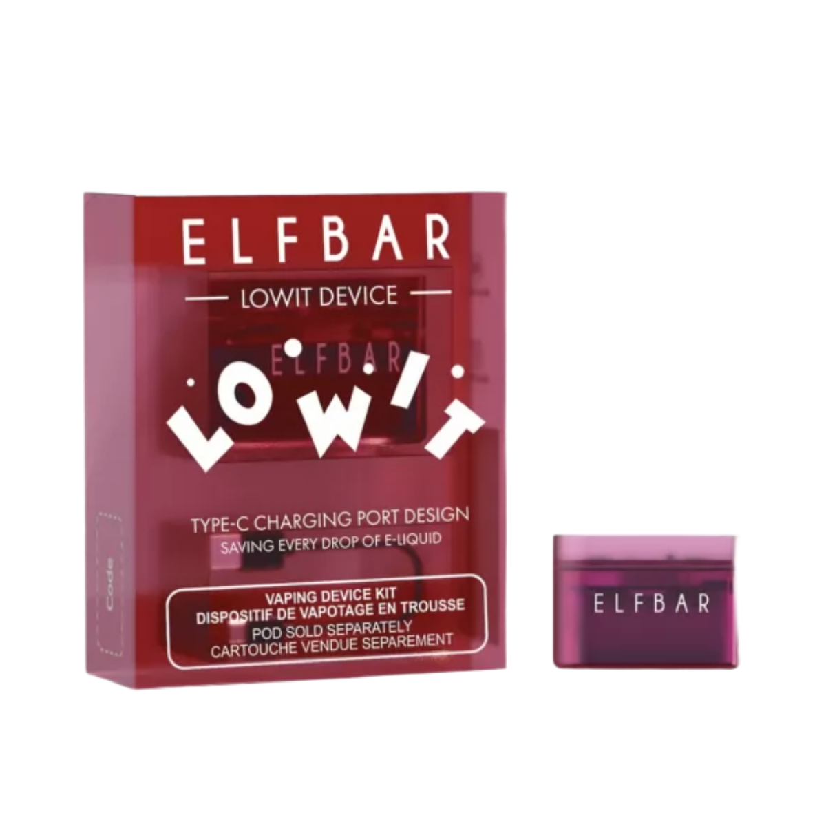 ELFBAR LOWIT Красный