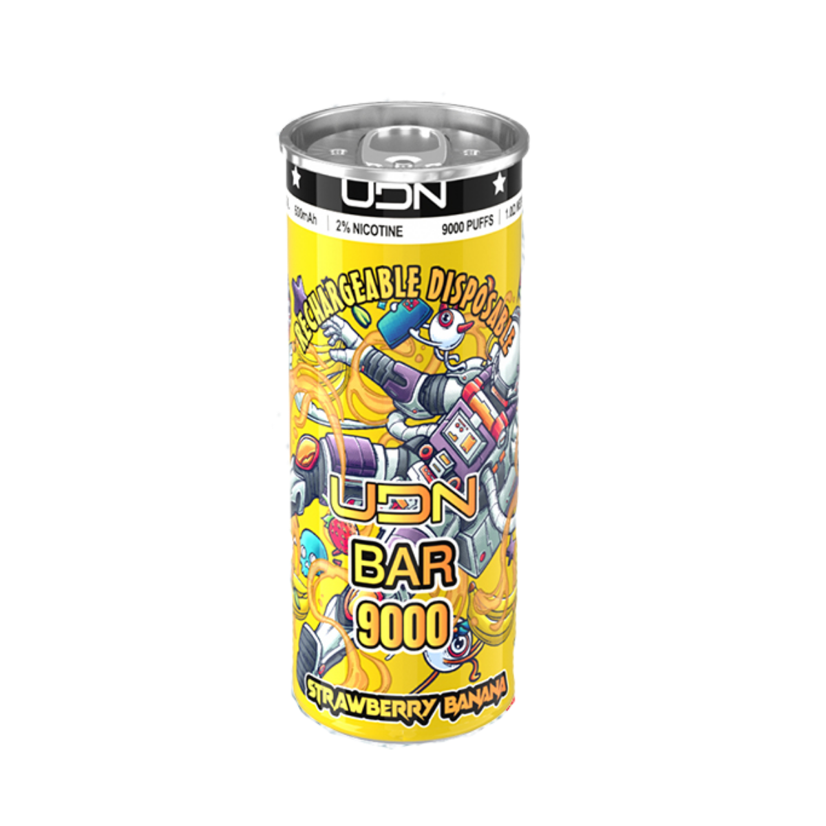 UDN BAR 9000 Клубника банан 2%