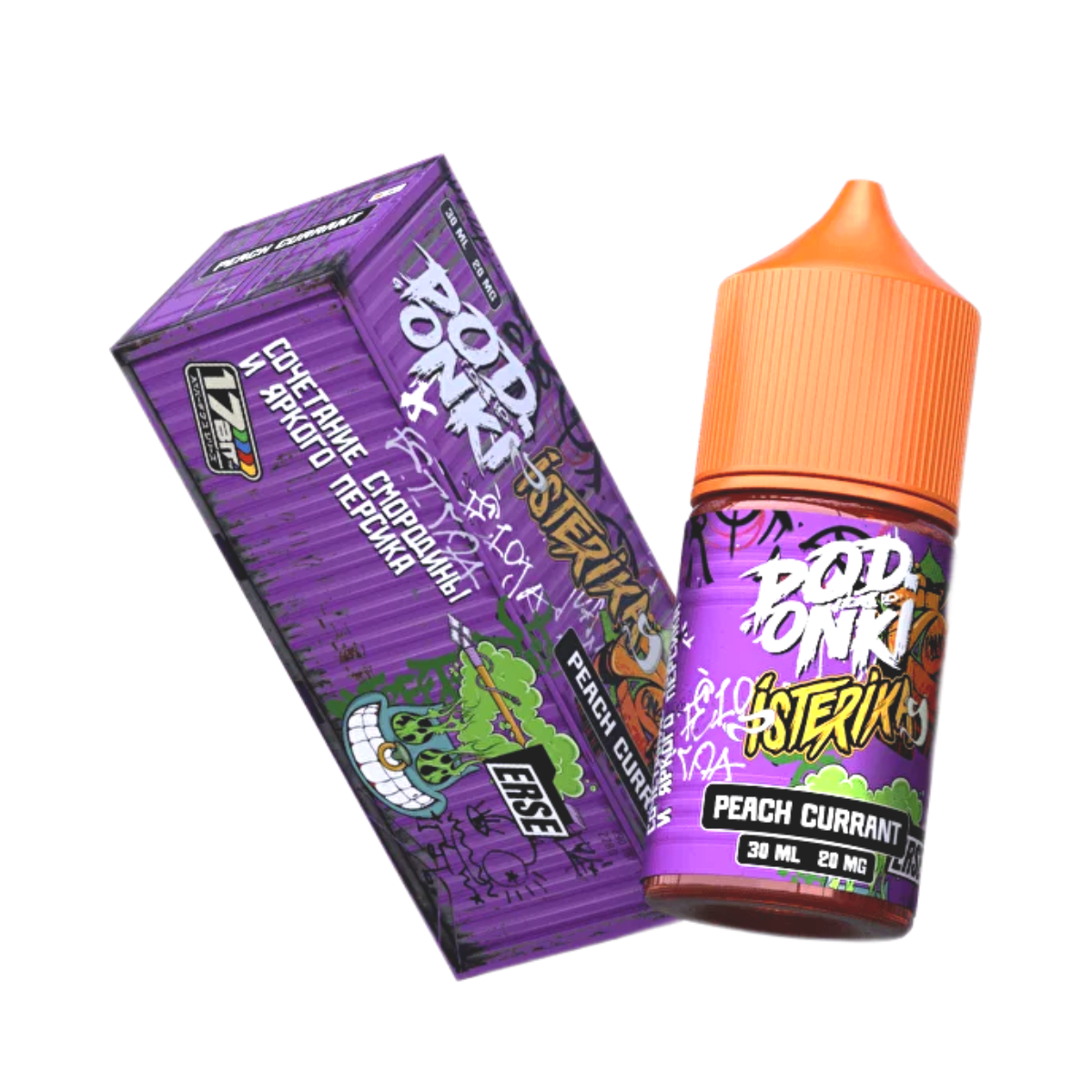 POD ONKI iSTERiKA Смородина персик 30мл. 2%