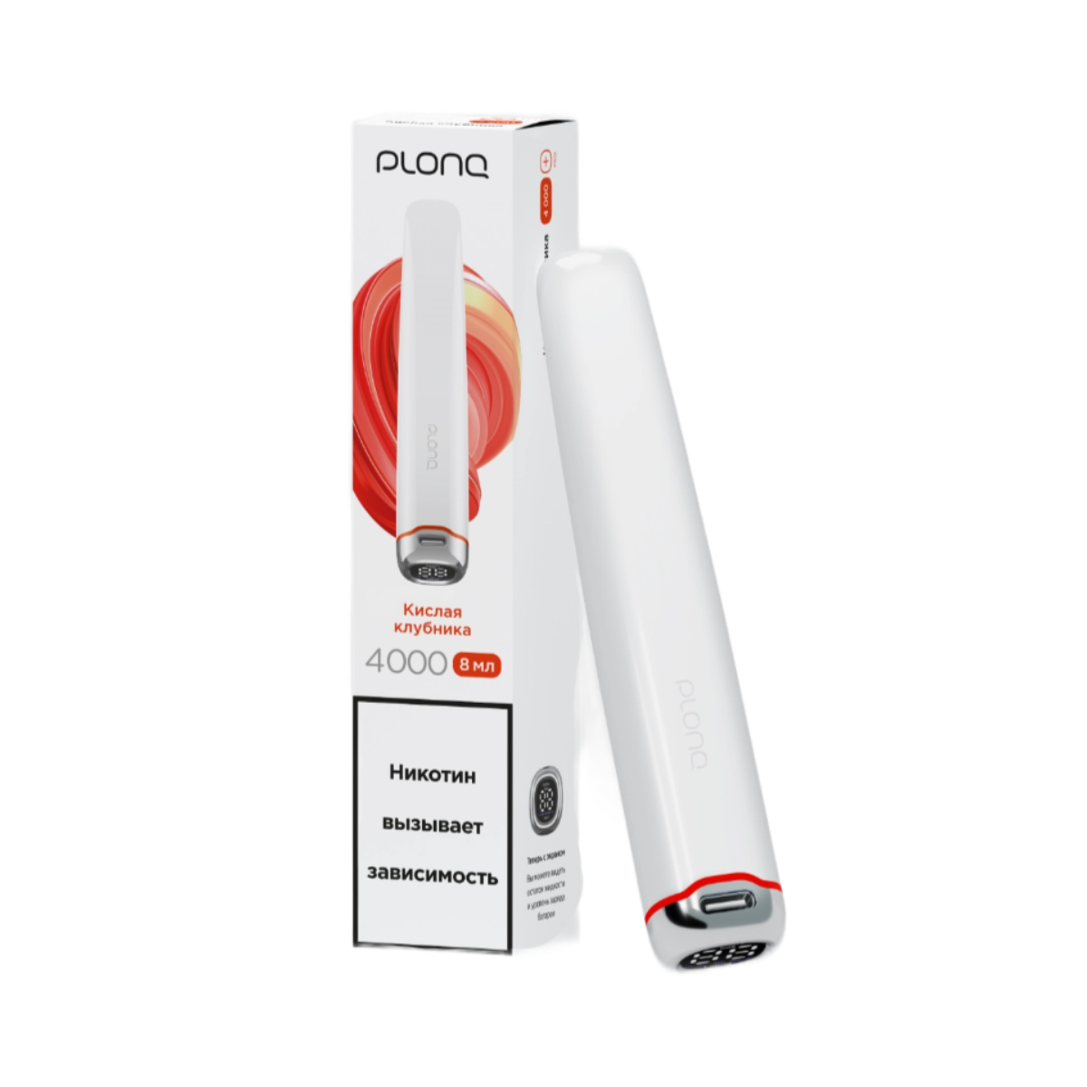 PLONQ PLUS PRO 4000 Кислая клубника 2%