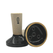 Кальянная чашка керамическая ОБЛАКО TRIO Black черный