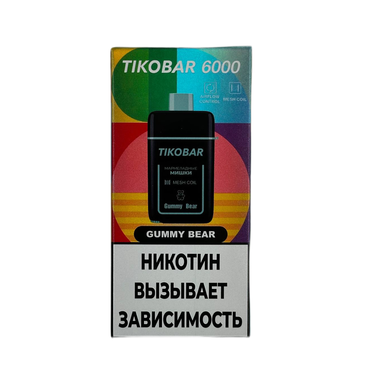 TIKOBAR 6000 Мармеладные мишки 2%