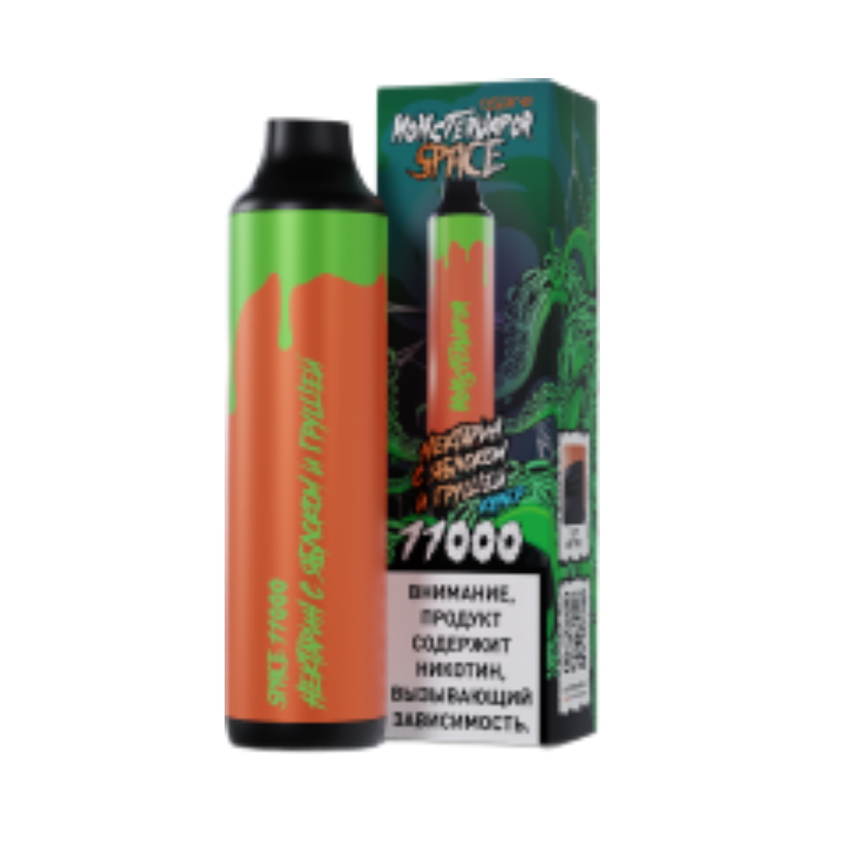 MONSTERVAPOR SPACE 11000 Нектарин с яблоком и грушей 2%