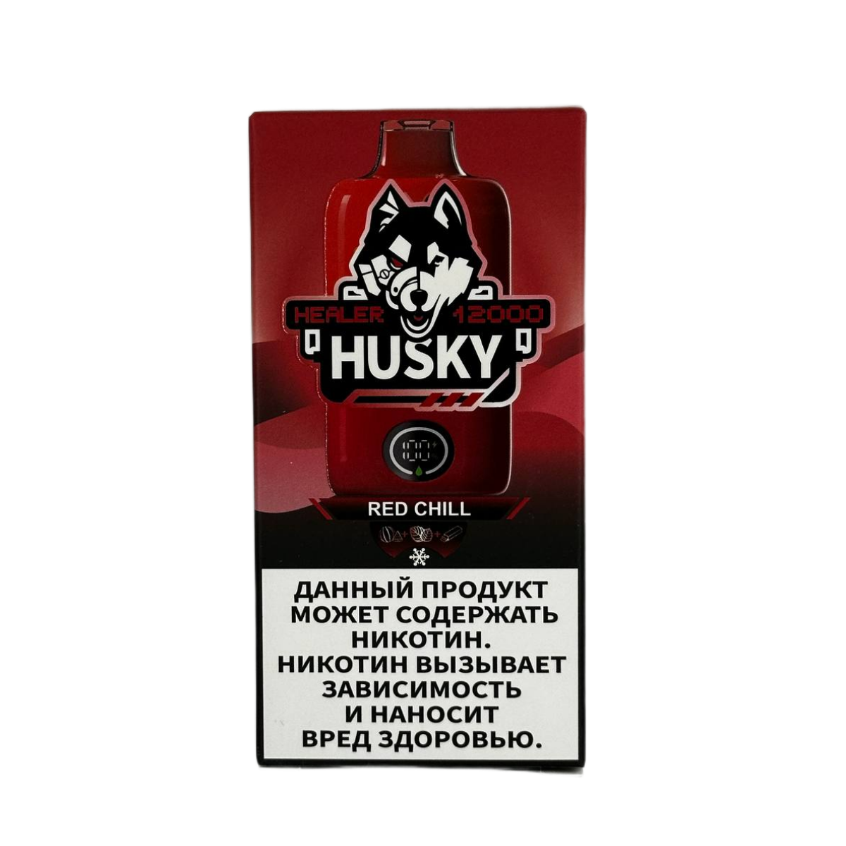 HUSKY HEALER 12000 Арбузная мятная жвательная резинка 2%