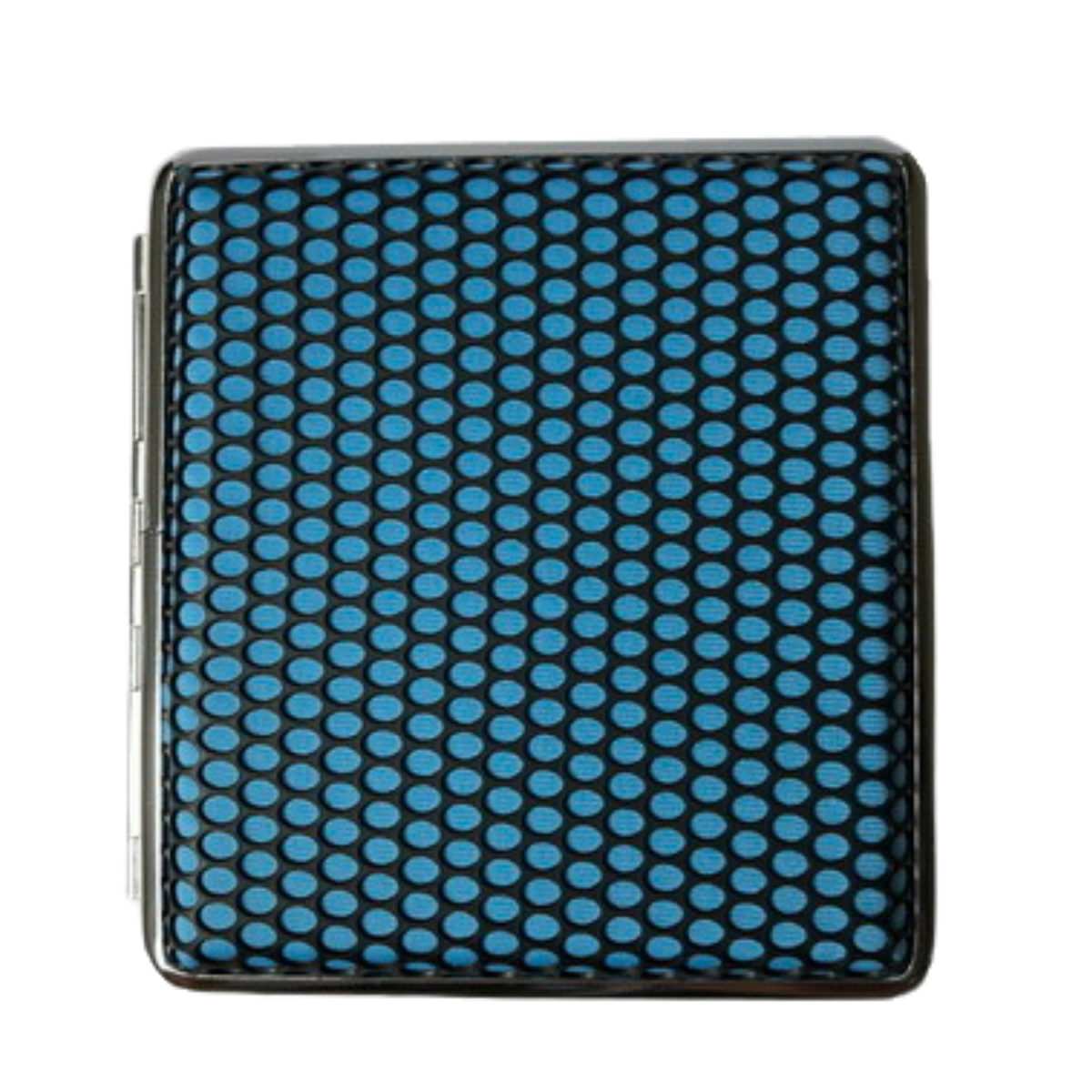 21415 Портсигар FARO д/20 сиг 80мм, ПВХ "ткань синий"