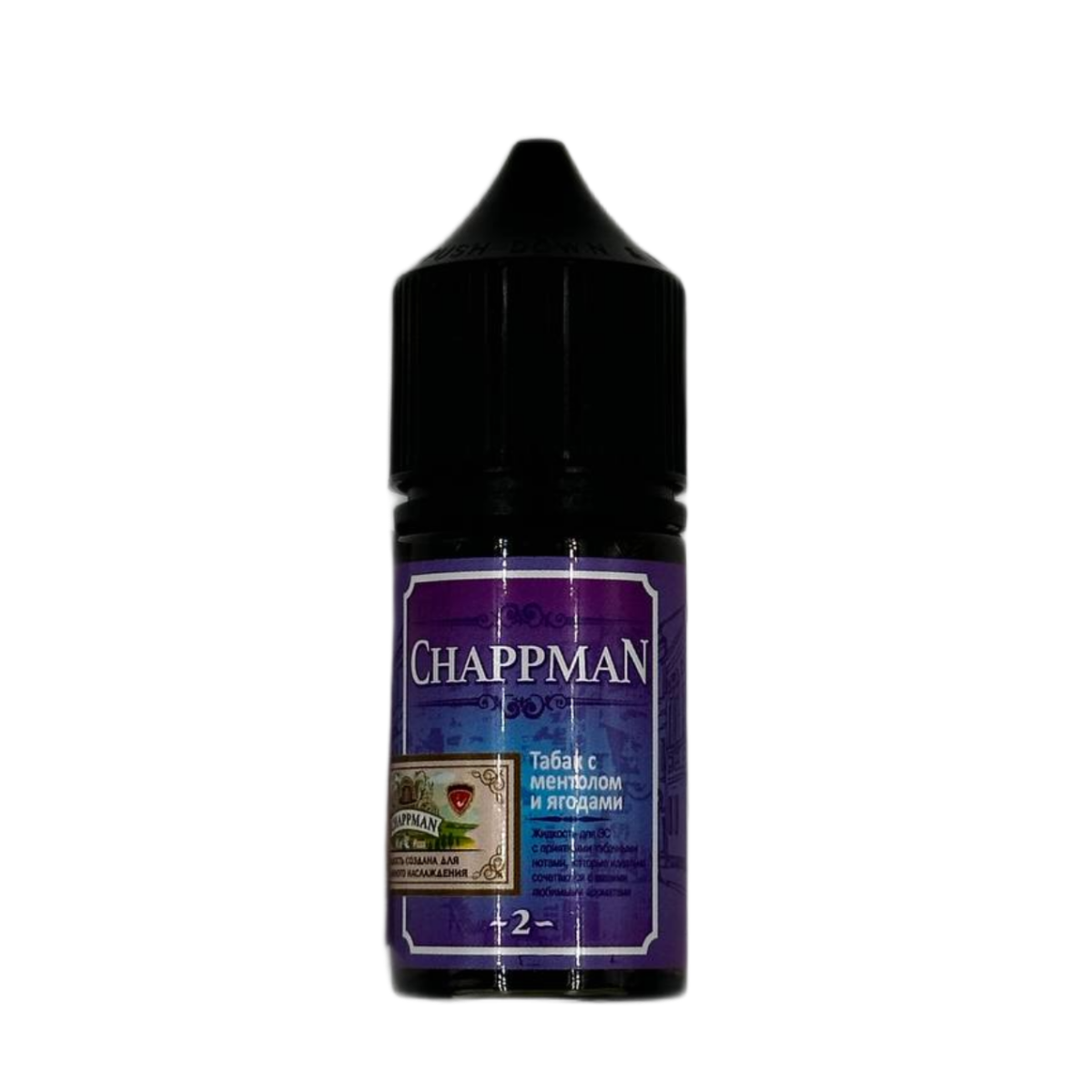 CHAPPMAN Salt Табак с ментолом ягодами 30мл 2%