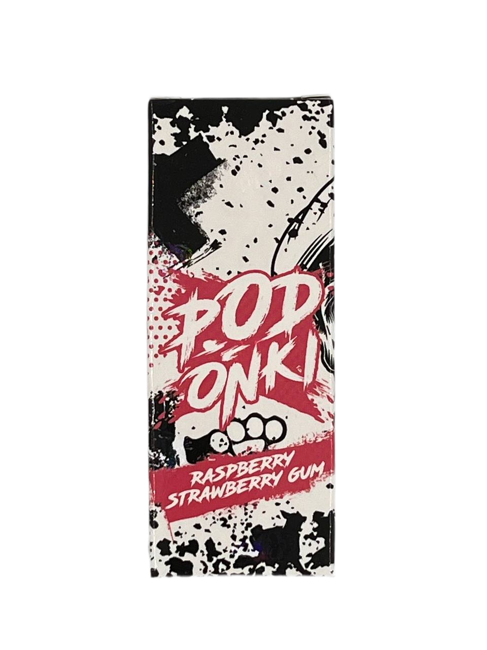 POD ONKI V1 hard Малиново-клубничная жвачка 30мл. 2%