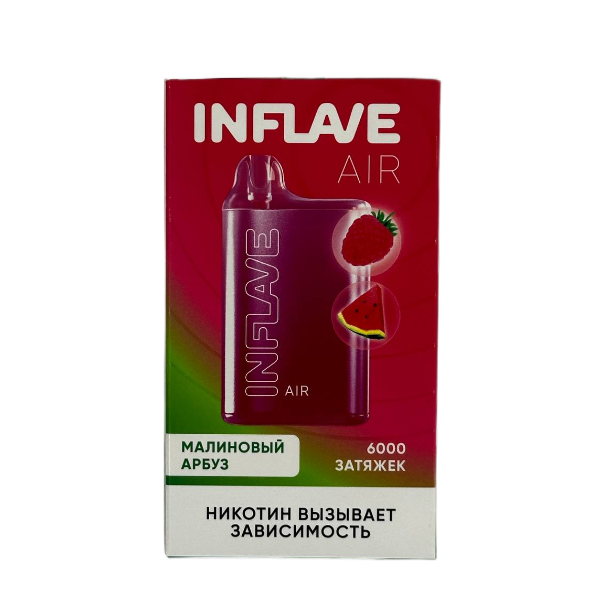 INFLAVE AIR 6000 Малиновый арбуз 2%