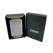 ZIPPO/49570 Sand Dollar Pattern c покр. Satin Chrome, латунь/сталь, серебр., матов.