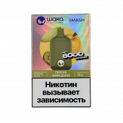 WAKA SMASH 6000 Персик киви дыня 2%