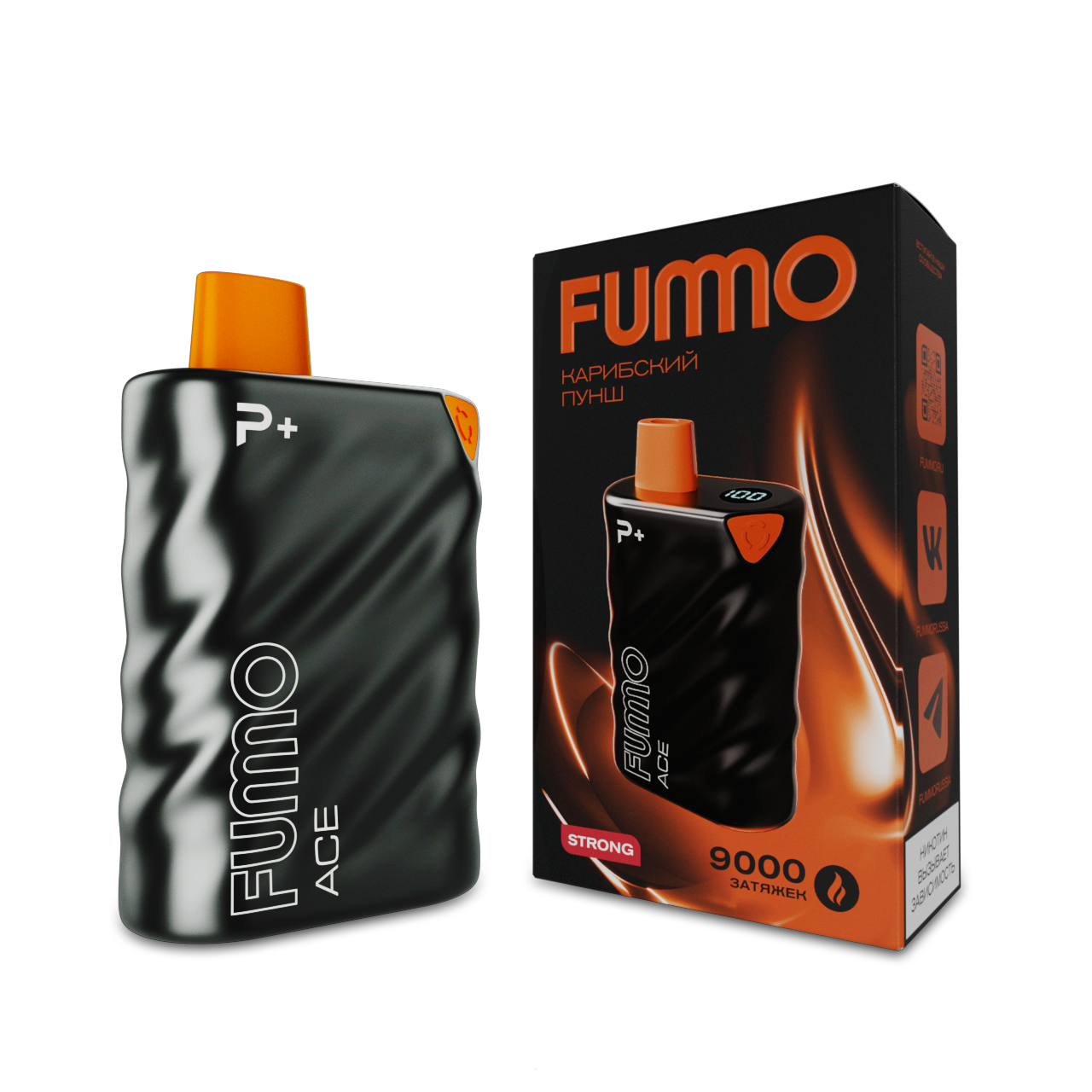 FUMMO ACE 9000 Карибский пунш 2%