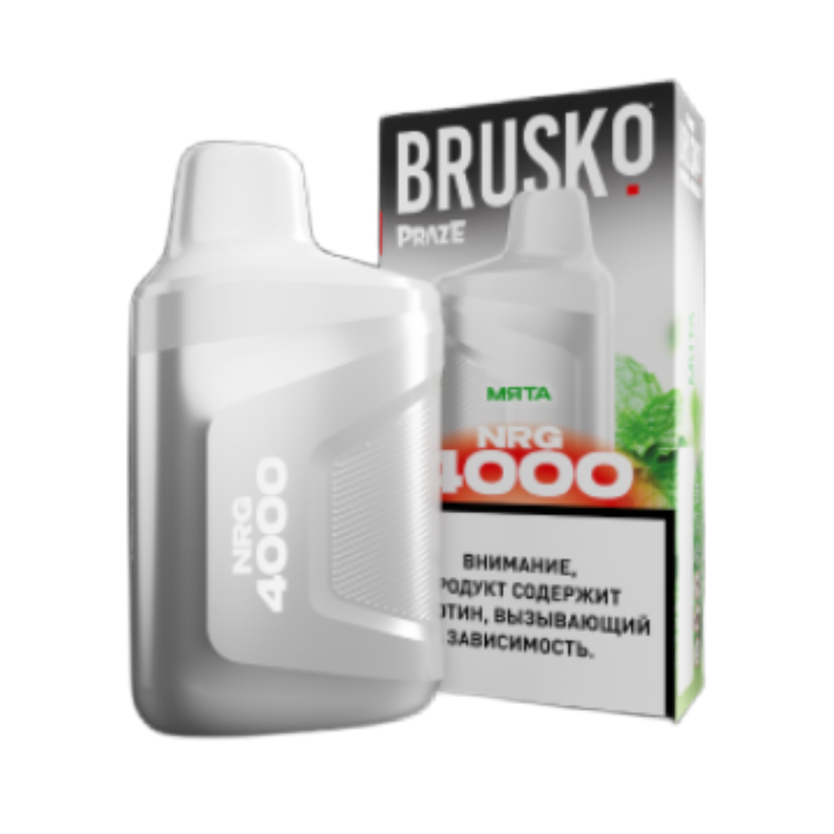 BRUSKO NRG 4000 Мята 2%