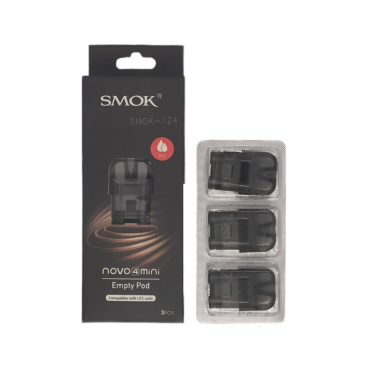 Smok novo 4 mini Empty Pod SMOK-124-POD (в уп. 3 шт.)
