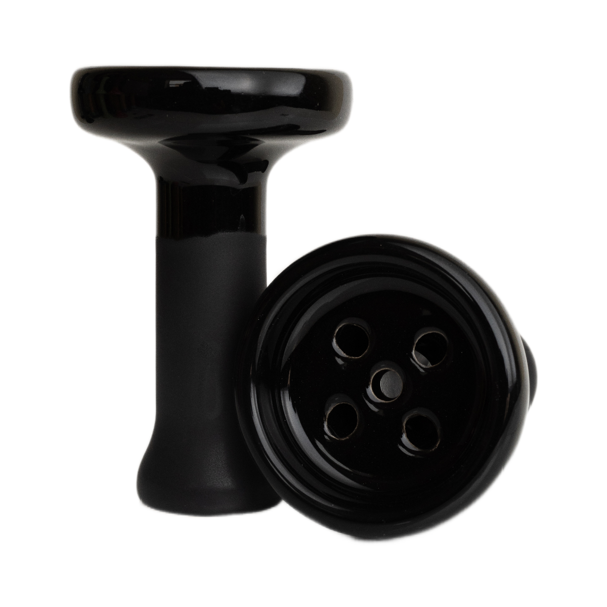 Кальянная чашка керамическая ОБЛАКО ДУША BLACK (черная)