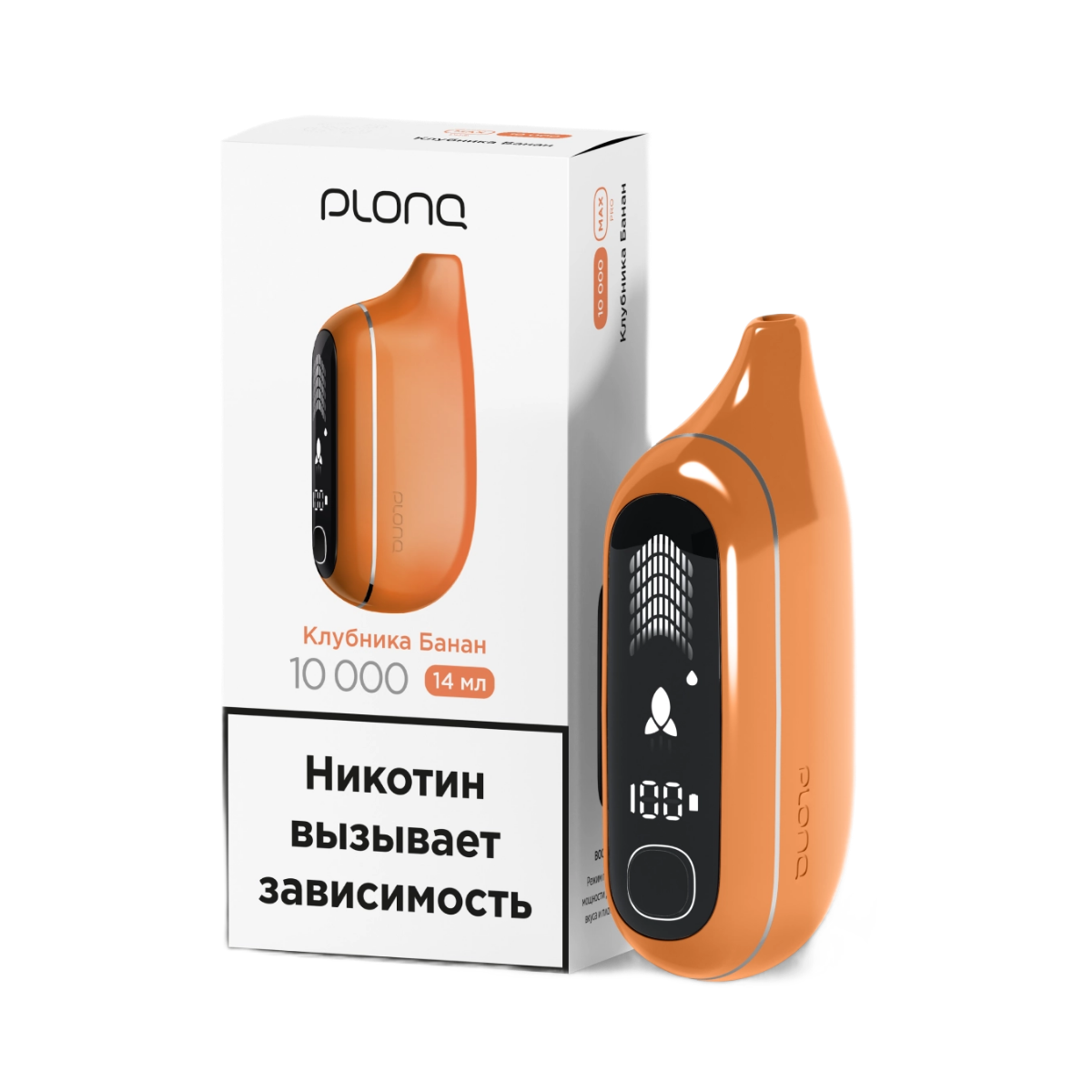 PLONQ MAX PRO 10000 Клубника банан 2%