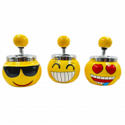 Пепельница TVC керамическая смайлик /крутящий элемент D10.5см.