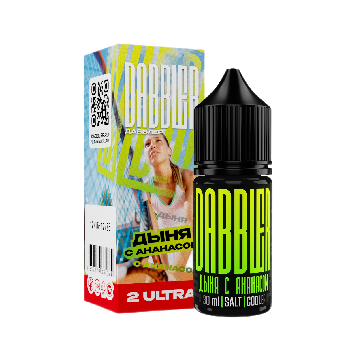 Dabbler Salt chubby Дыня ананас 30мл 2 ultra