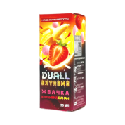 DUALL EXTREME HARD Жвачка клубника банан 30мл.20мг.