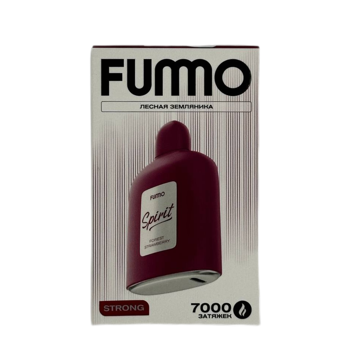 FUMMO SPIRIT 7000 Strong Лесная земляника 2%