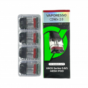 VAPORESSO XROS 0.8ohm 3ml COREX 2.0 Pod  (в упак. 4 шт.)