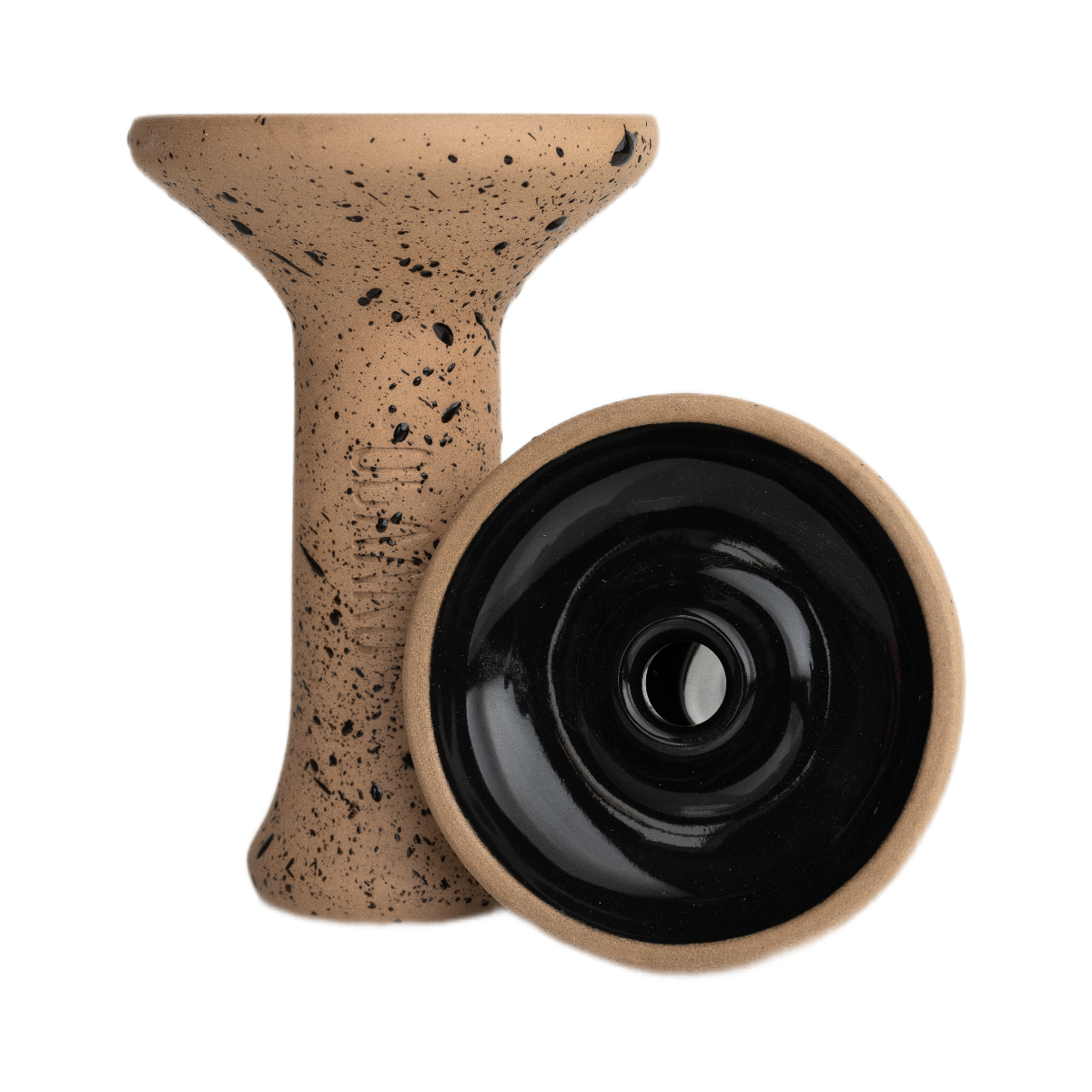 Кальянная чашка керамическая ОБЛАКО MONO Phunnel M бежевый с черной