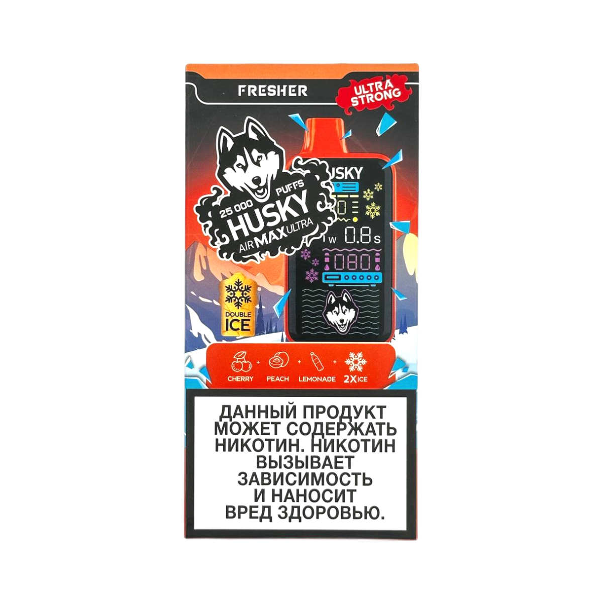 HUSKY AIRMAX ULTRA 25000 Свежий strong 2%