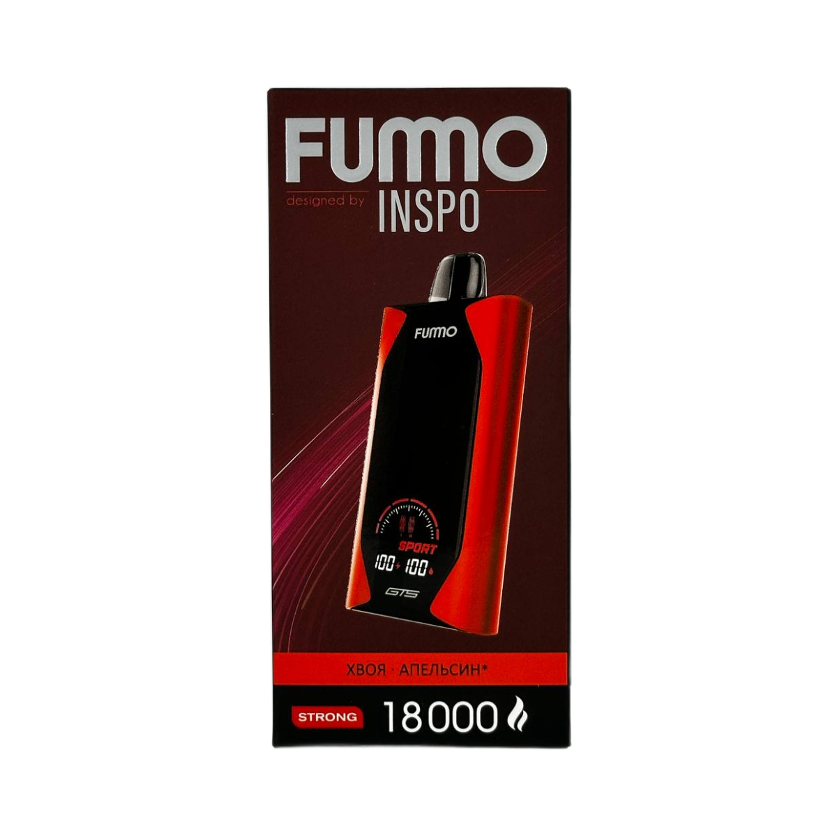 FUMMO GTS 18000 Хвоя апельсин strong 2%