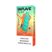 INFLAVE FLEX 12000 Зеленое яблоко малина лайм 2%