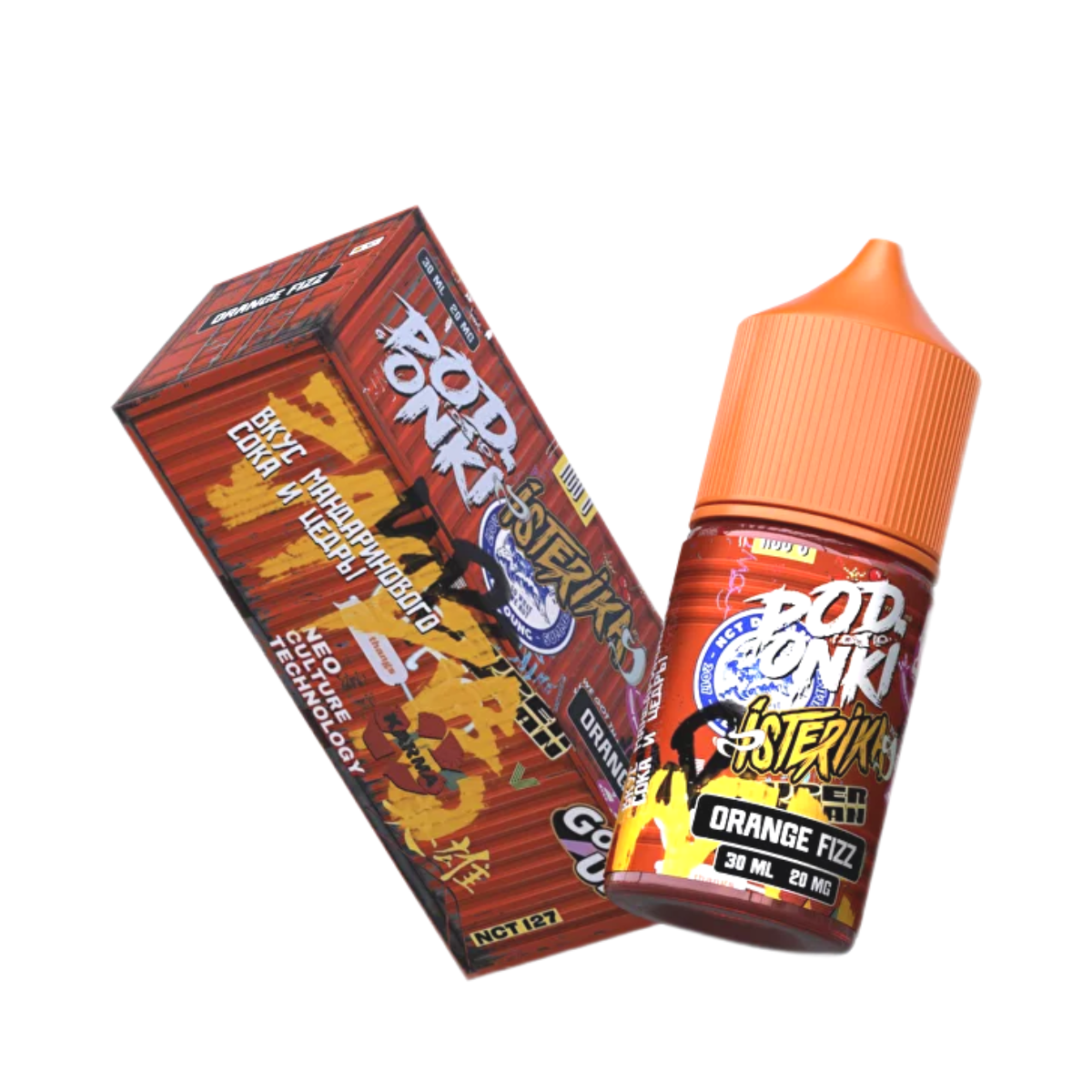 POD ONKI iSTERiKA Апельсиновая шипучка 30мл. 2%