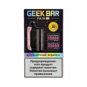GEEK BAR PULSE X 25000 Клубничная жвачка 2%