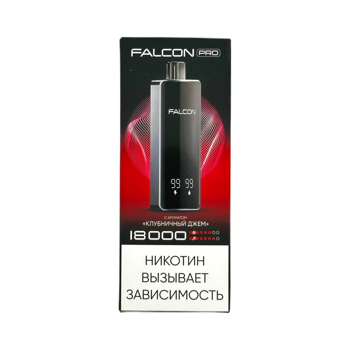FALCON PRO 18000 Клубничный джем 2%