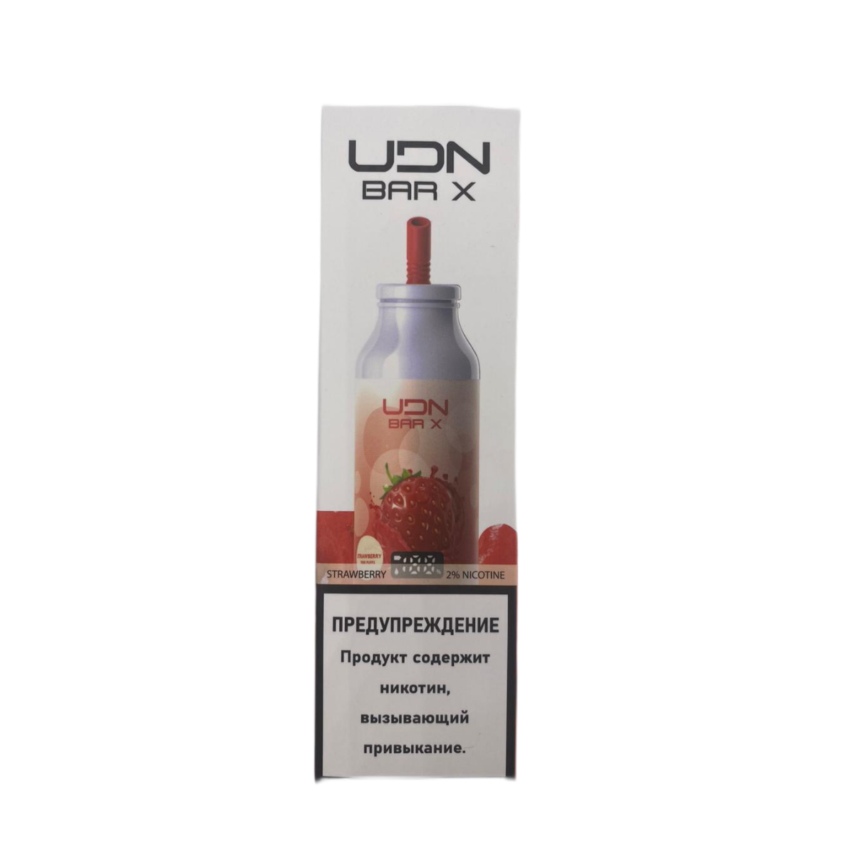 UDN BAR X 7000 NEW LED Клубника 2%