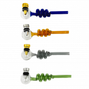 Трубка TVC с сеткой шар спираль цветная L12см/D2.5см