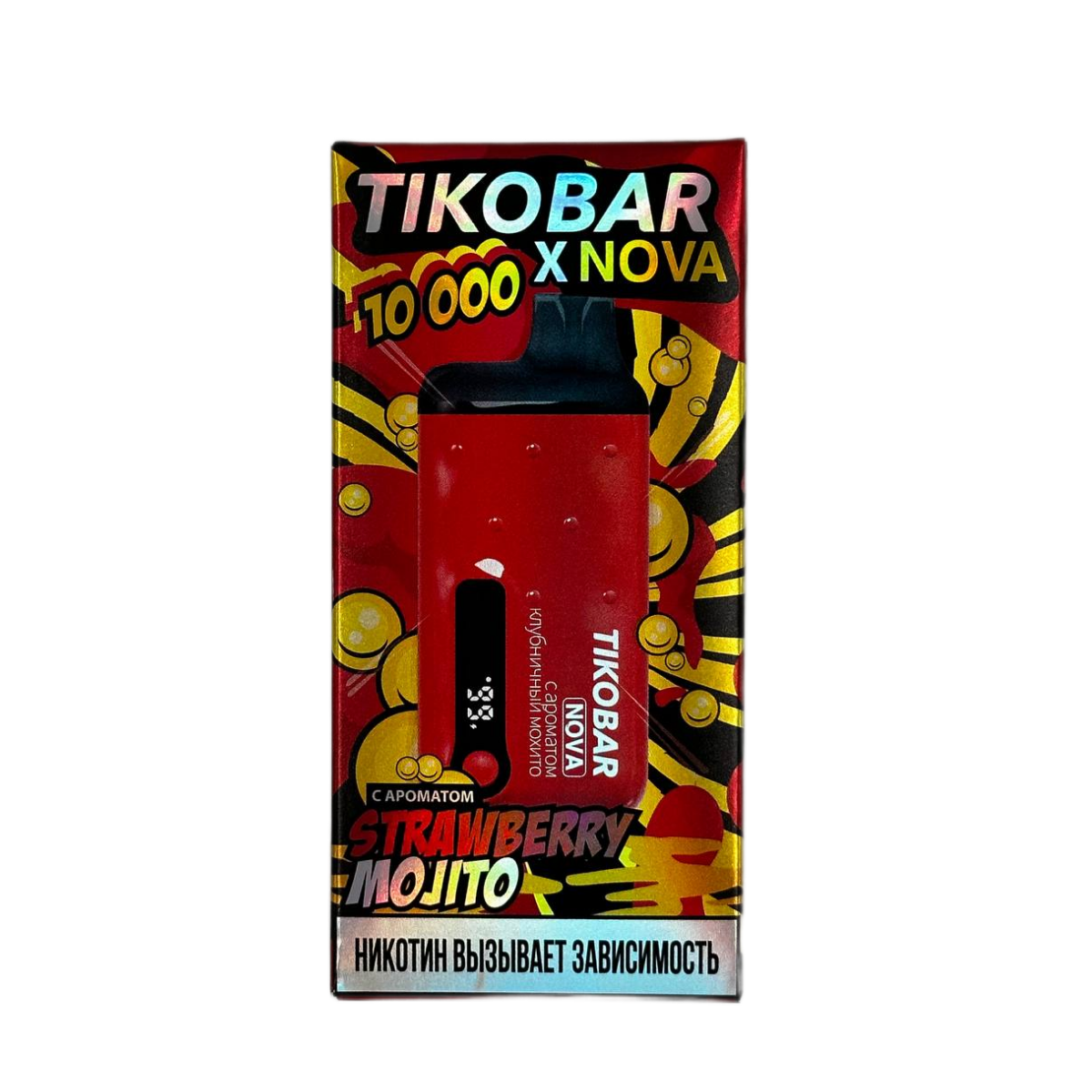 TIKOBAR 10000 NOVA Клубничный мохито 2%