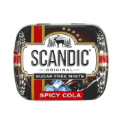 Конфеты SCANDIC Кола /Spicy Cola б/сахара 14 гр